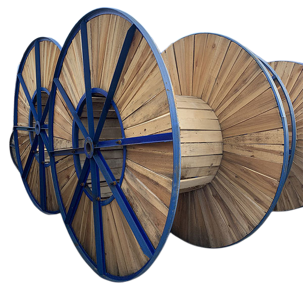 Wooden cable spool wire and cable wooden bobbin for winding insulated PVC PE wooden reel drum