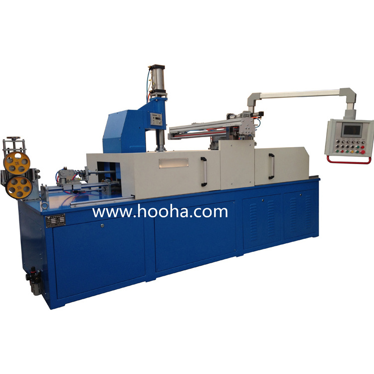 Human source saving cable manufacturing equipment Full automatic cable coiling and wrapping machine