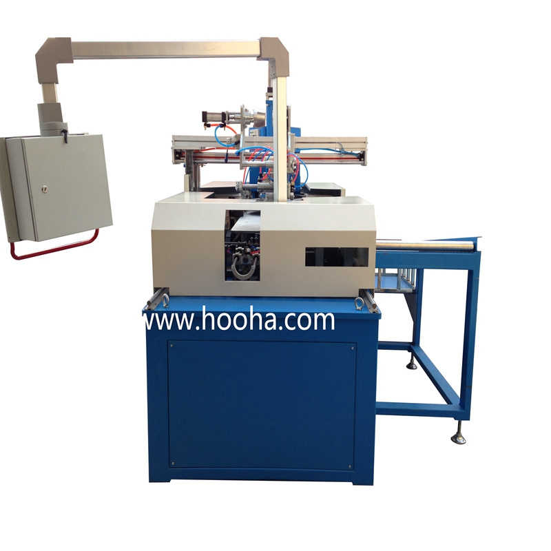 Human source saving cable manufacturing equipment Full automatic cable coiling and wrapping machine