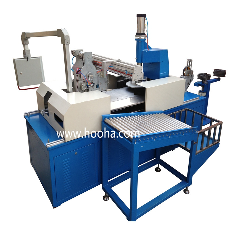 Human source saving cable manufacturing equipment Full automatic cable coiling and wrapping machine