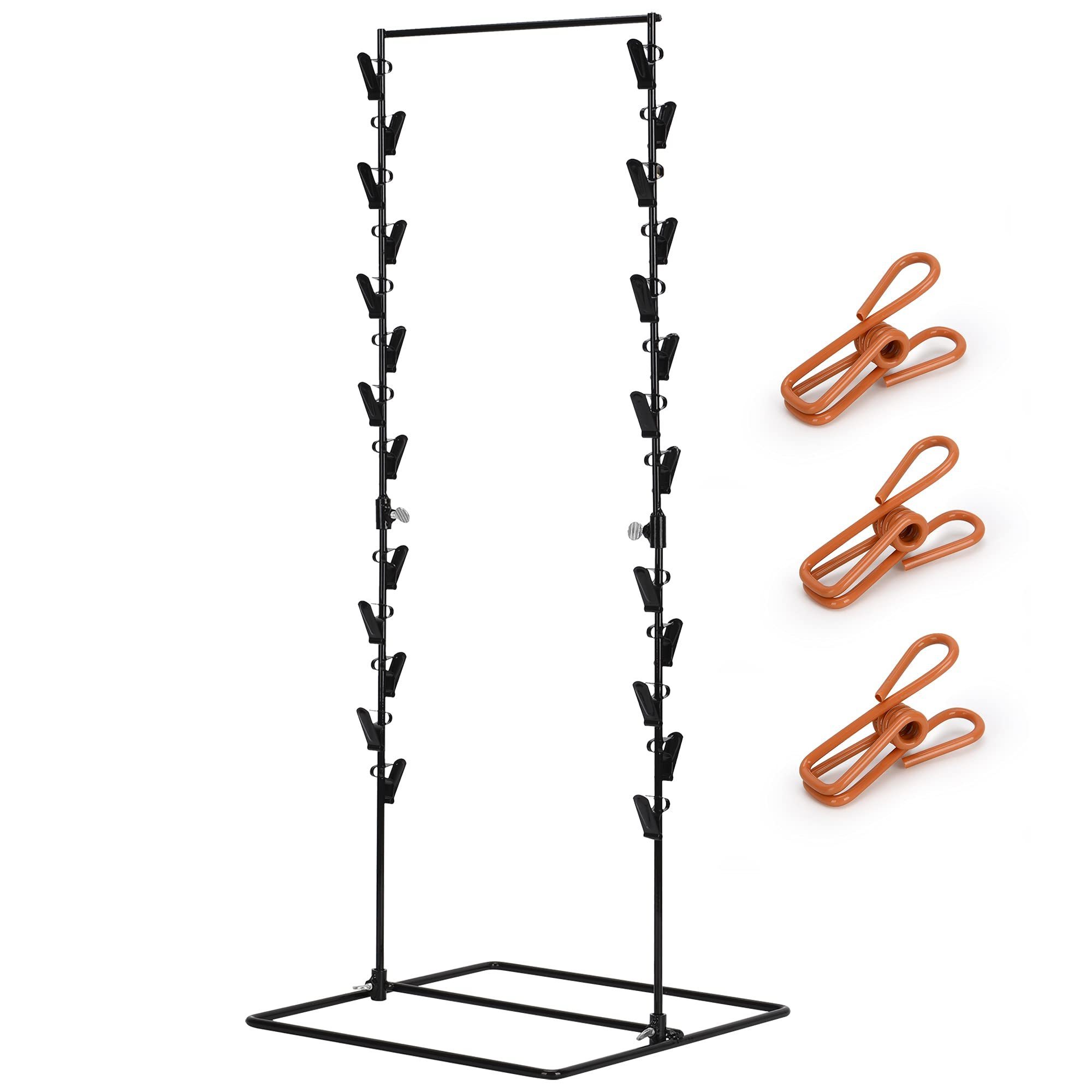 In Stock Metal Chips Hanger Clip Merchandiser Display Rack With 12 Clips