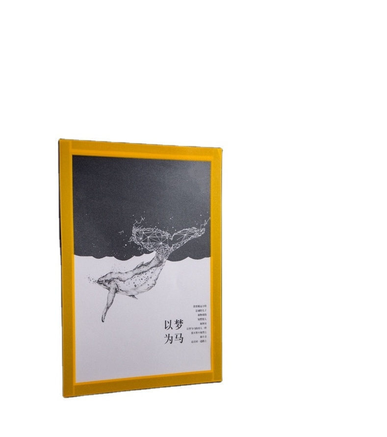 Manufacture  Peel and Self Sticky Magnetic Plastic Picture Frame Wall Photo Frame for Various Surface