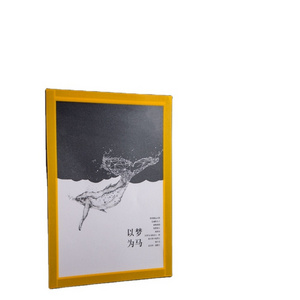 Manufacture  Peel and Self Sticky Magnetic Plastic Picture Frame Wall Photo Frame for Various Surface