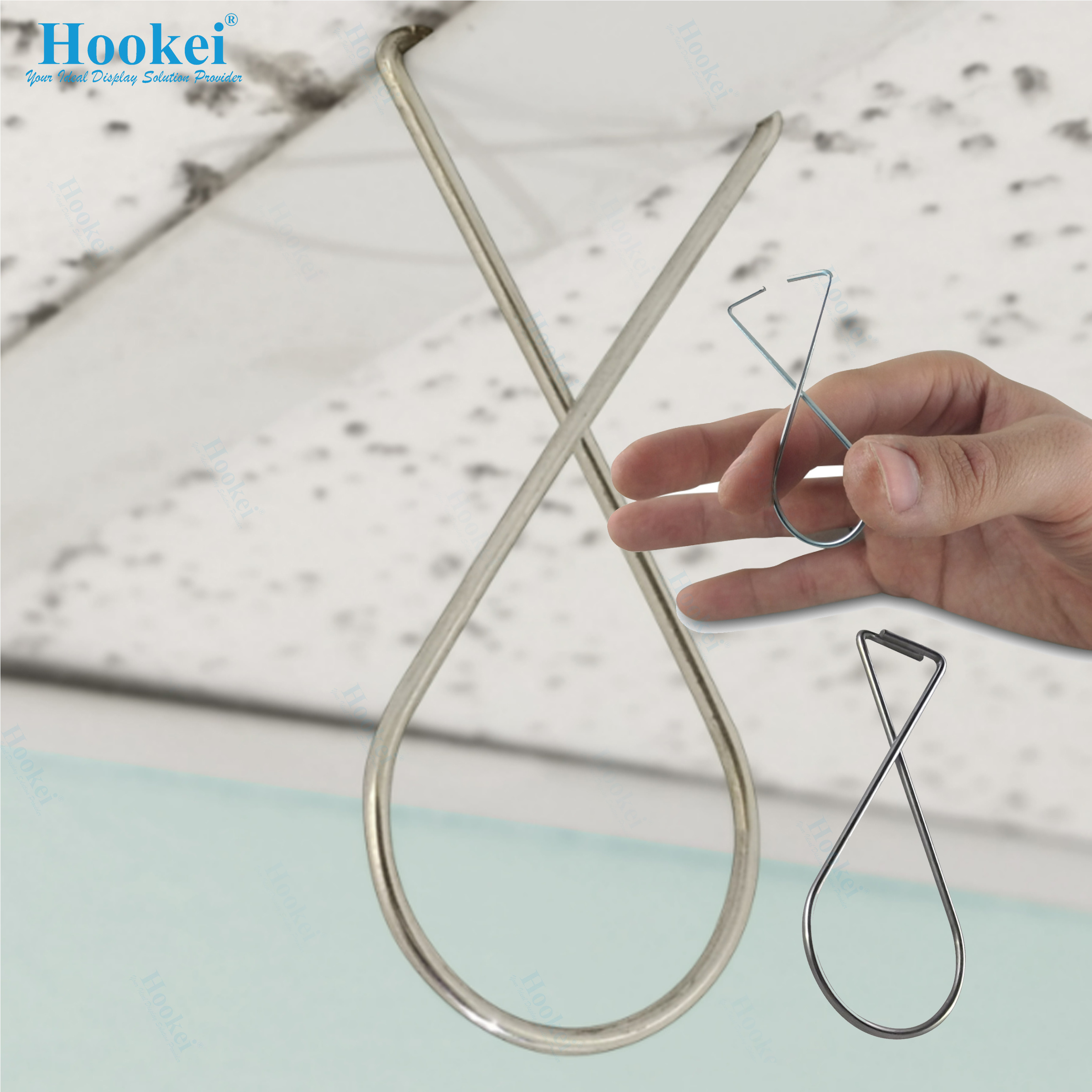 March Promotion Heavy Duty Ceiling Hooks with Metal Clip