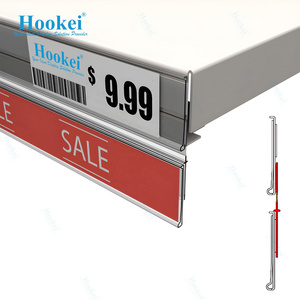 Shelf Label Holder Data Strip for Supermarket Freezer