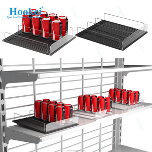 New design Tobacco Shelf desktop metal supermarket  tobacco cigarettes display cabinet Shelf Pusher Cigarettes Display rack