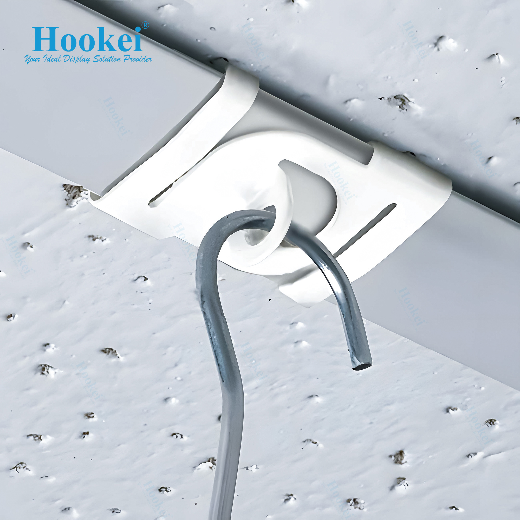 Nylon Suspended Double Hook Suspension Wire Hangers Ceiling Grid Clips