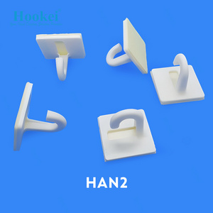 Self Adhesive Removable Hanging Display Suspended Ceiling Grid Clips Hangers Plastic Sky Hook