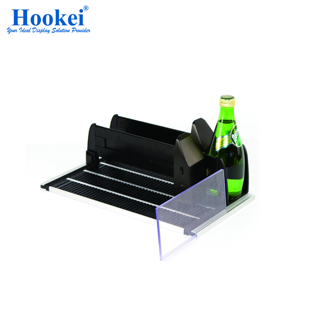 Refrigerator Flex Gravity Feed Shelf Roller Shelves Freezer Shelf Pusher System for Supermarket