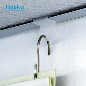 Metal Double-ended Round Wire Ceiling Hooks Hang Clips