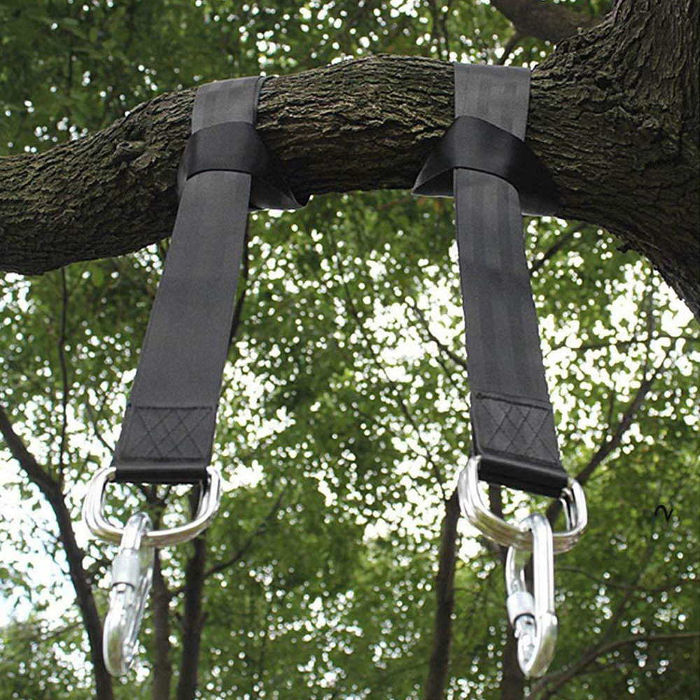 Easy safe installation Tree swing hanging kit strong swing straps adjustable hammock tree straps