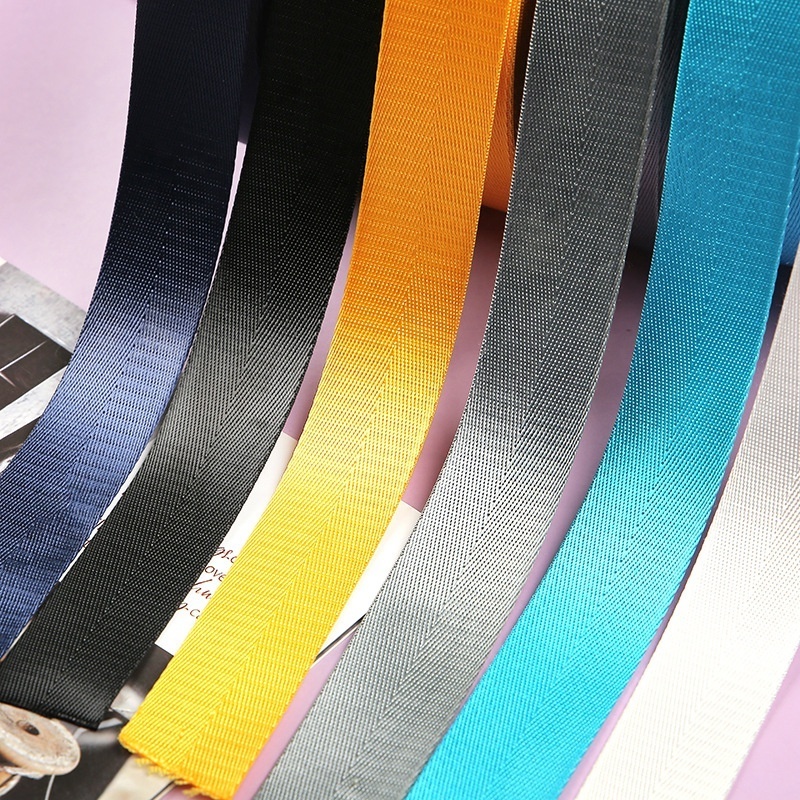 20mm 25mm 32mm 38mm 50mm Herringbone Webbing Custom Nylon Webbing Strap