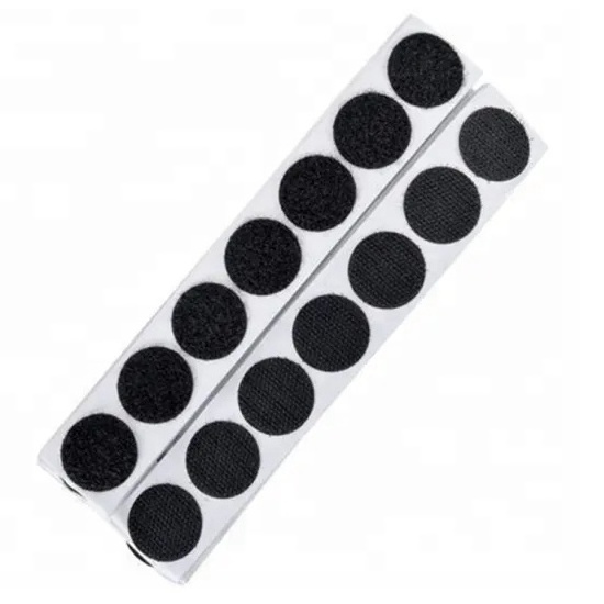 Customized Velcroes Shade Round Self Adhesive Hook And Loop Dots/Strap/  Square Heavy Duty Back Glue