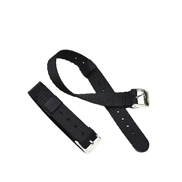 Fashionable Colorful Nylon Watch Band With Stainless Steel Buckle