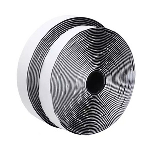 Factory Direct Sale Super Sticky Back Glue Hook Loop Tape Roll Heavy Duty Self Adhesive Double Side