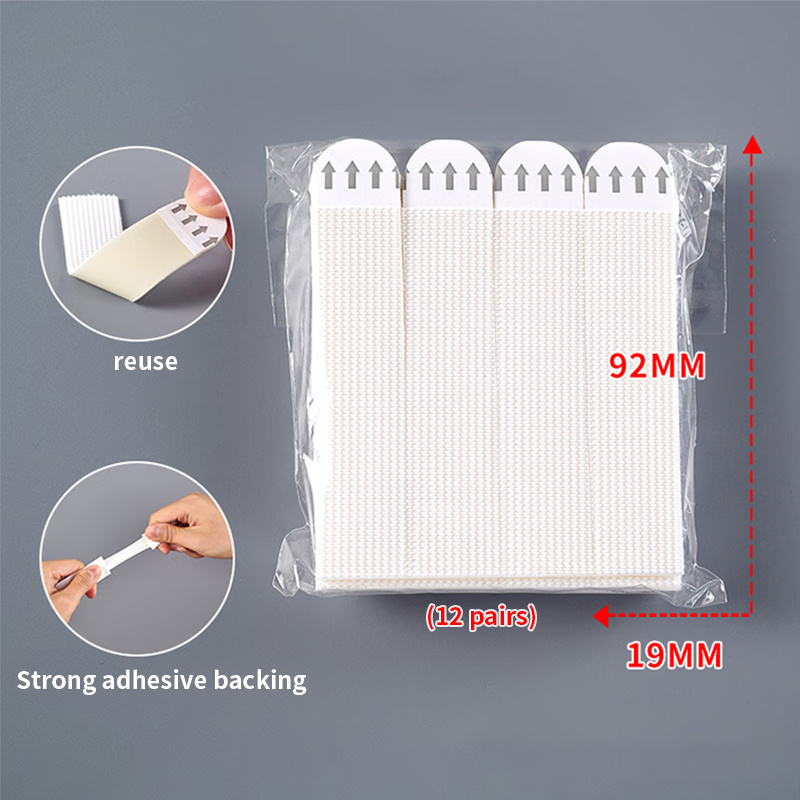 Large Picture Hanging Strips Heavy Duty Damage Free No Nails Refill Adhesive Poster Strips Mobility Hook And Loop Tape Velcroe