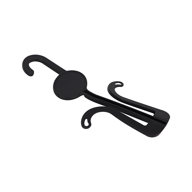 High quality black plastic shoes hanger hook wholesale home use plastic shoes hanger hook