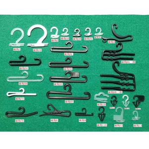 Wholesale Small Plastic Hanger Hook for Bag White Plastic Package Bag Hanger