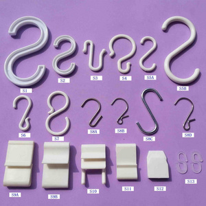 Cheap price s shape hanger cloth hooks wholesale plastic s hooks for hanging sundries