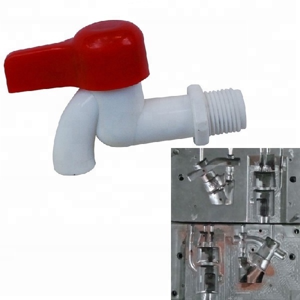 Injection water tap drip mould plastic faucets mould in china