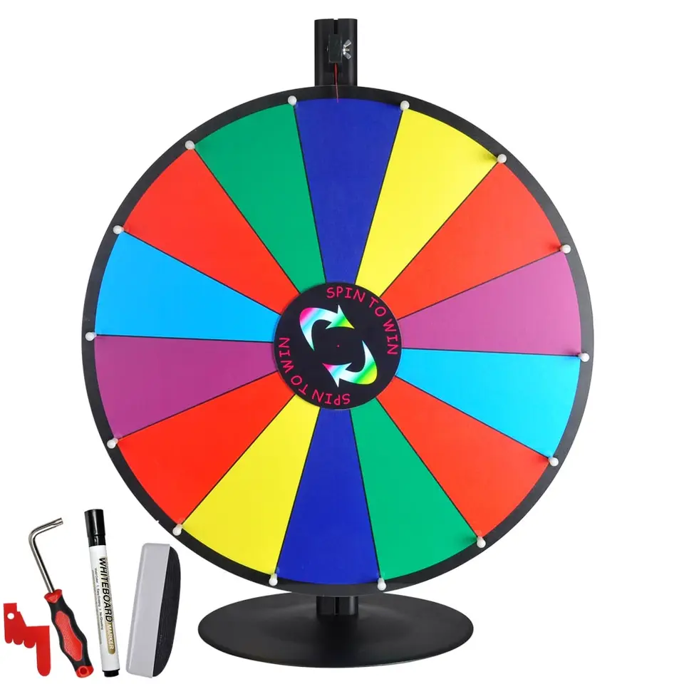 NEW wheel Winning Lucky Prize Wheel Advertising Adjustable Prize Wheel