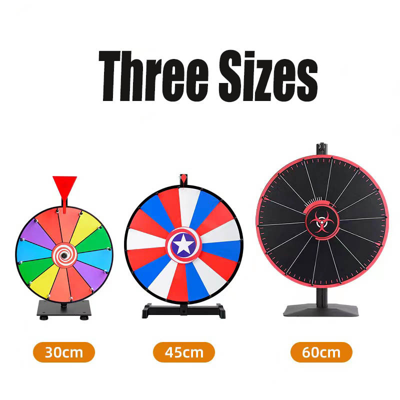 NEW wheel Winning Lucky Prize Wheel Advertising Adjustable Prize Wheel