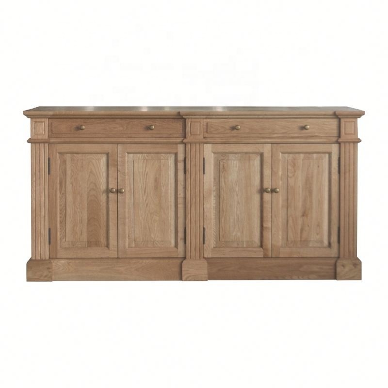 Robin Provincial Handcrafted Sideboards Buffet Storage Cabinets Solid Wood Cupboard HL898-160