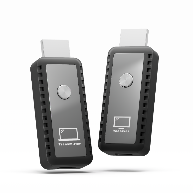 Hoomc Wireless HDMI Transmitter and Receiver Extender Wifi Sender 30M 100ft Perfect for Streaming Low Latency