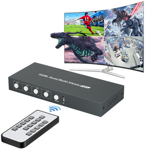 HDMI Multi-Viewer Support IR 3.5Mm Stereo Audio Output HDMI 4K 30Hz Multiviewer