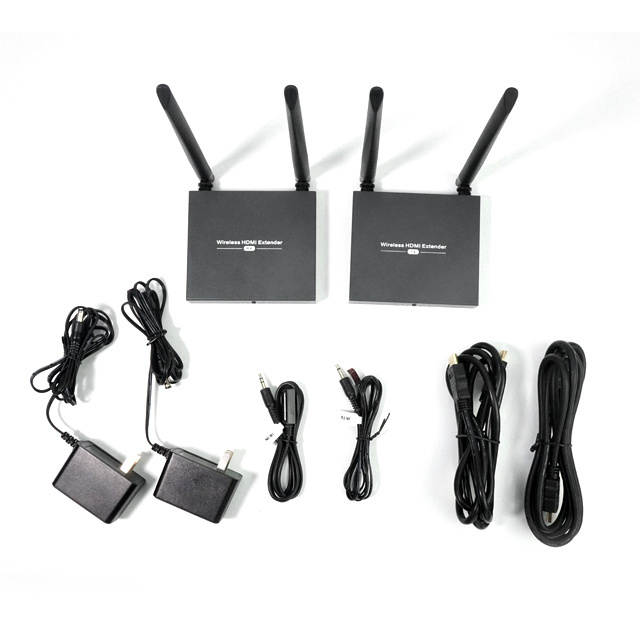 Factory Price Wall plate 1080p 150m 120m IR wireless wifi hdmi  Audio video transmitter receiver extender full HD