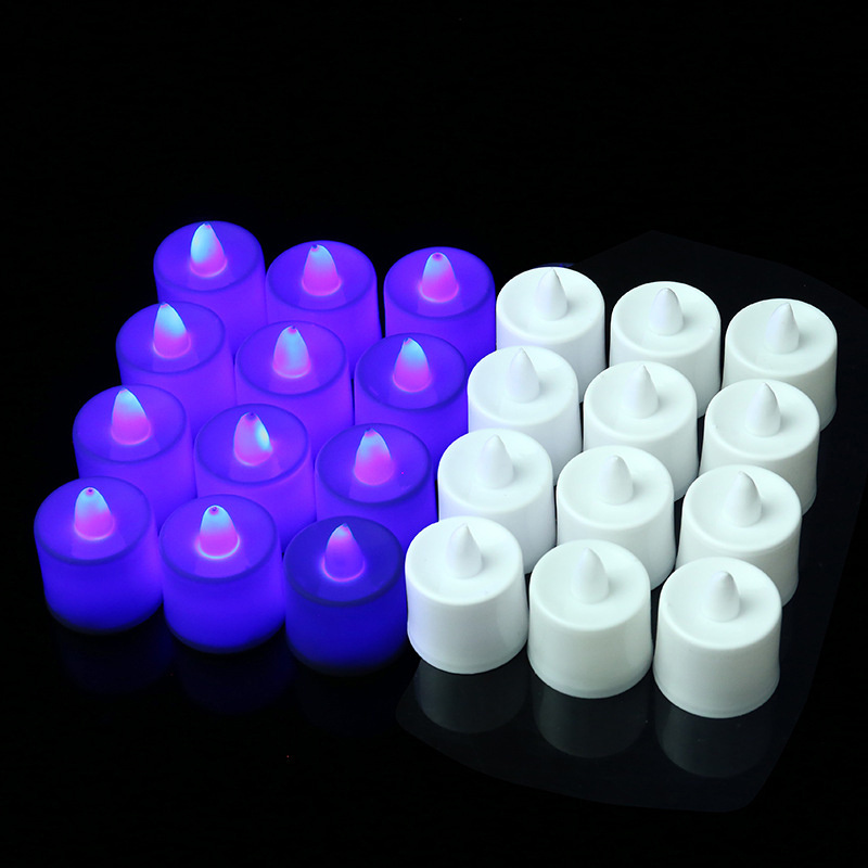 Electronic candle lamp heart-shaped Creative candle light led Birthday Wedding Candles