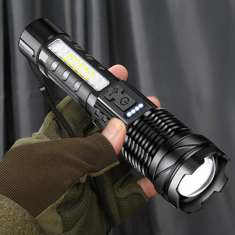 Outdoor work aluminum alloy 30W white laser torch linterna flashlight p50 torch light led flashlight long range powerful