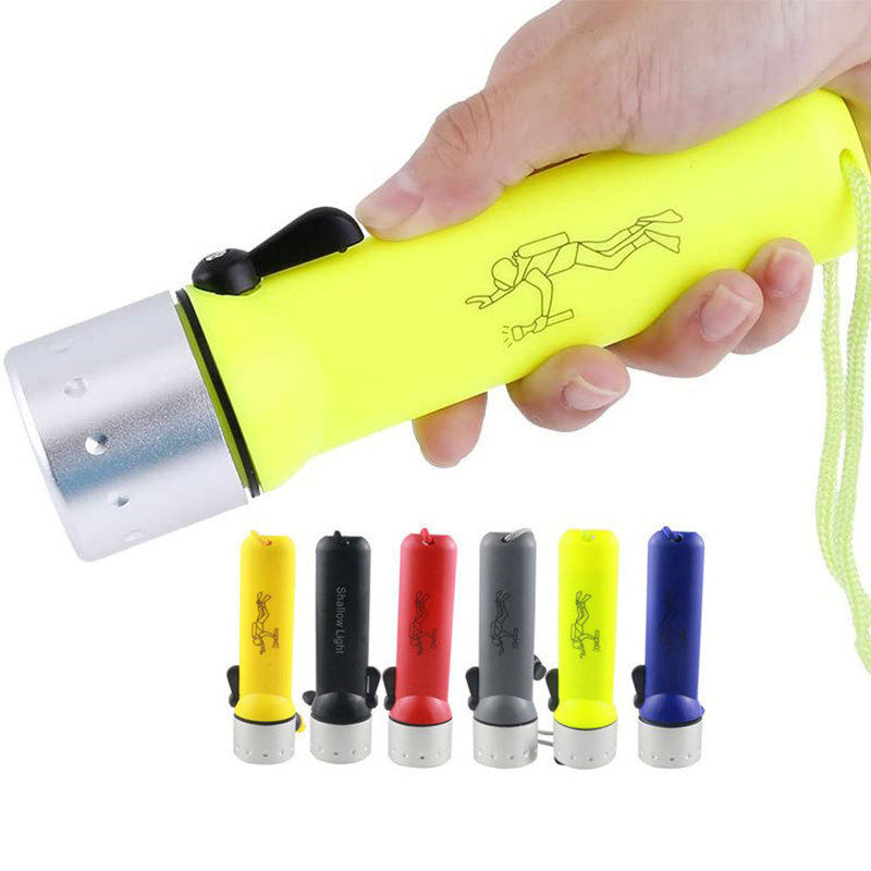 MIni XPE diving torch underwater diving light underwater flashlight