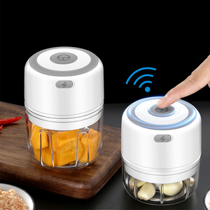 usb charging100ML electric food chopper  kitchen portable electric garlic vegetable chopper