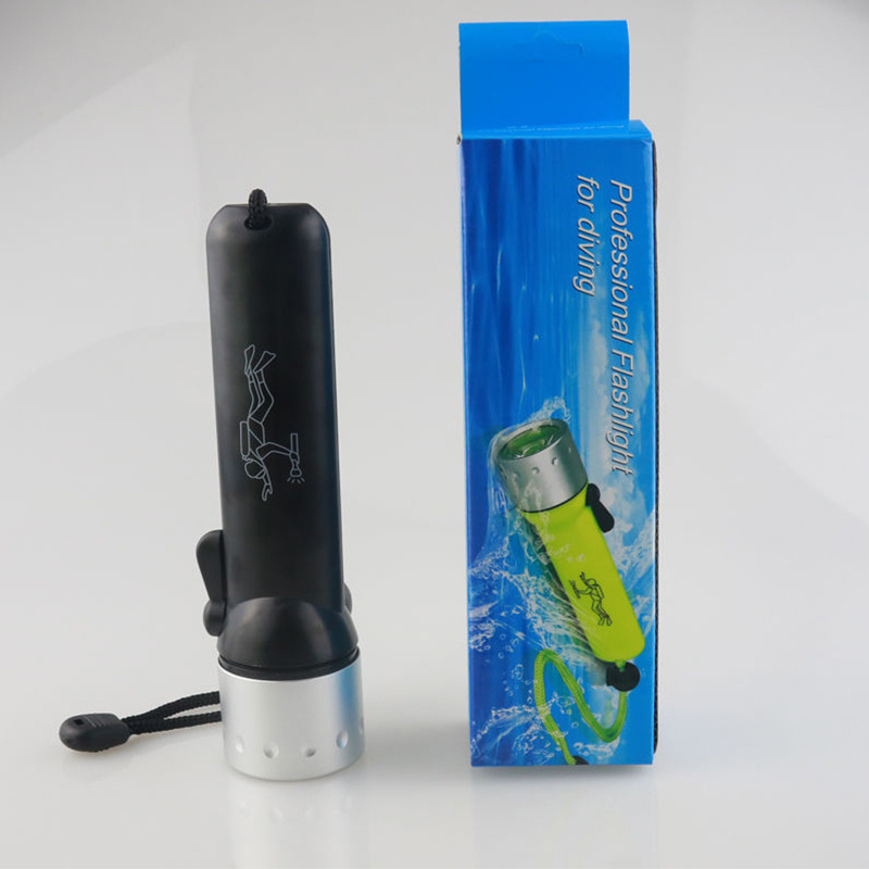 MIni XPE diving torch underwater diving light underwater flashlight