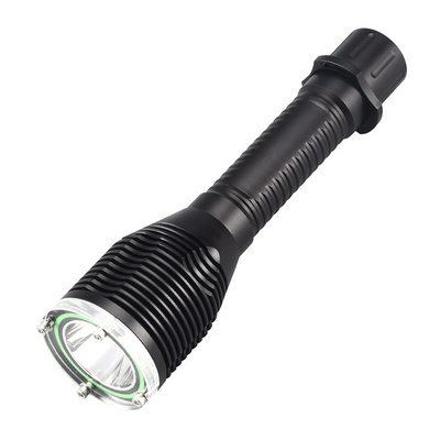 waterproof aluminum alloy 26650 battery professional diving light underwater flashlight T40 ipx8 diving torch