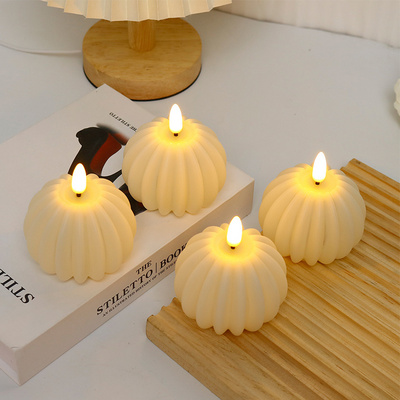 2024 led candles flameless Little Rubik s Cube star pumpkin led flameless tealight candles BestSuppliers
