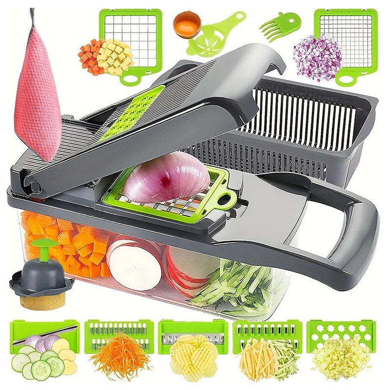 multifunctional slicer mandoline ginger melon garlic grater steel kitchen slicer food chopper vegetable cutter