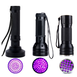 scorpion uv flashlight aluminum alloy uv 100led flashlights for dog urine and bed bug