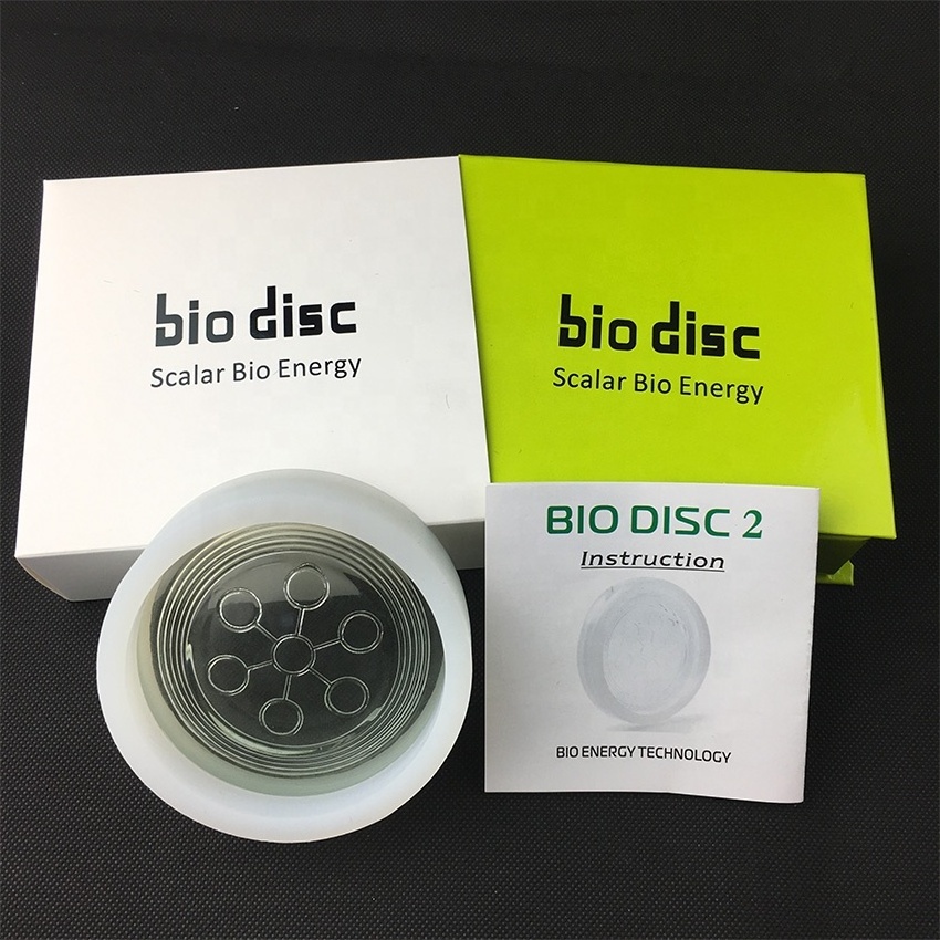 Scalar energy bio disc Germany alpha spin with rubber protecting ring bio disc 2 price with colorful box customized logo design