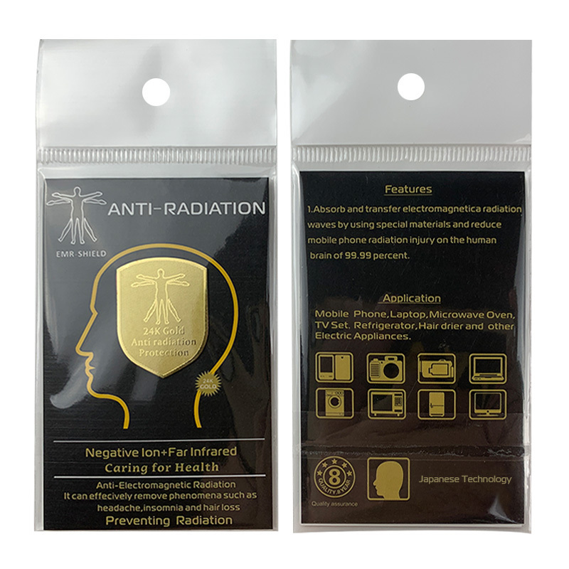 Mobile Phone Sticker For Cell Phone Anti Radiation Protection from EMF Anti-Radiation With Customized Logo