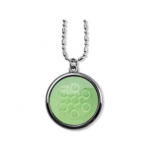 Factory price 6000ions level  green Chi Pendant 2 alpha spin disc pendant ,quantum energy necklace chi pendant 3 with box pack