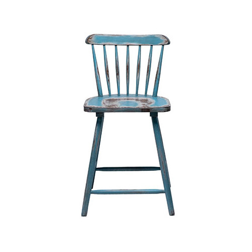 Modern High Chair Windsor Bar Stool Wholesales Supplier Corinthian with Solid Rubber Wood Seat Bar Furniture