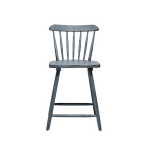 Modern High Chair Windsor Bar Stool Wholesales Supplier Corinthian with Solid Rubber Wood Seat Bar Furniture