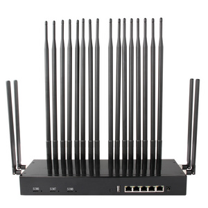 Enterprise-level high up 4G 5G multi sim card bonding router with 8 SIM card