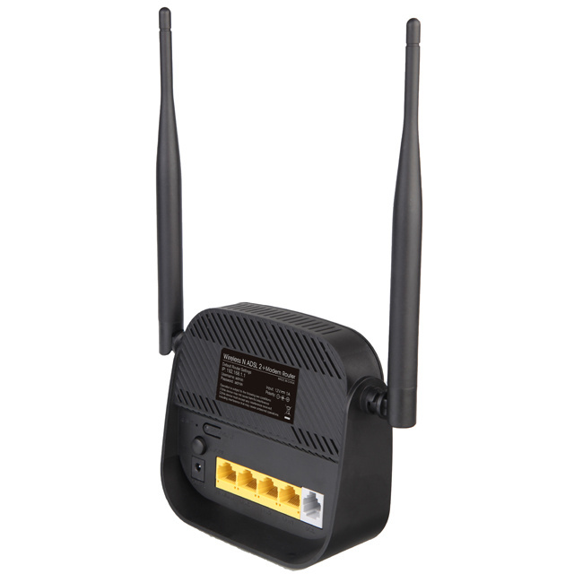 300Mbps ADSL Wireless N adsl2+ wifi router modem with wps