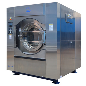 Coin or card stacked washer dryer commercial laundry washing machine