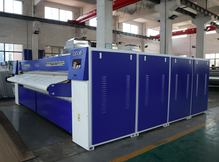 commercial sheet ironing machine washing machine laundry fabric folding machine