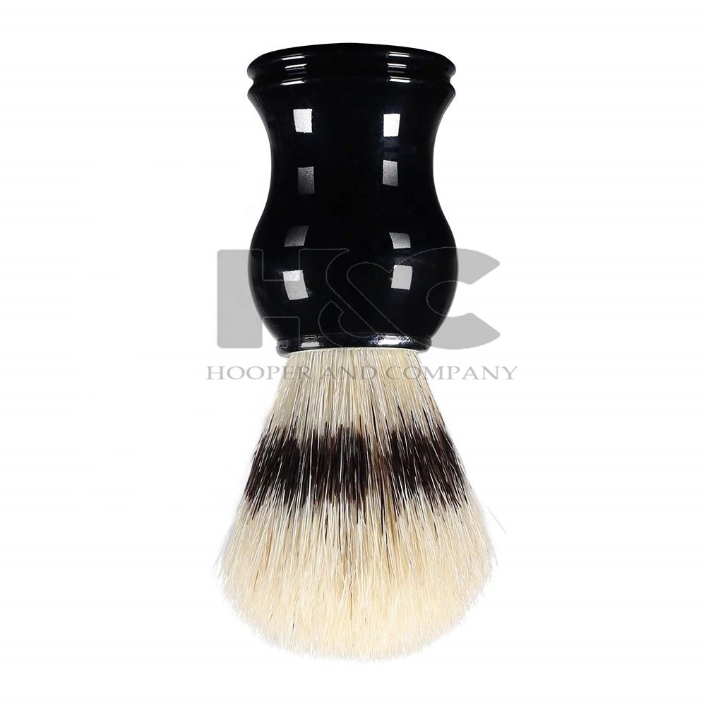 Wholesale High Quality Boar Hair Bristle Beard Brush for Men Custom Wood Logo Pcs Package Handle YAQI Accept Material Origin HEB