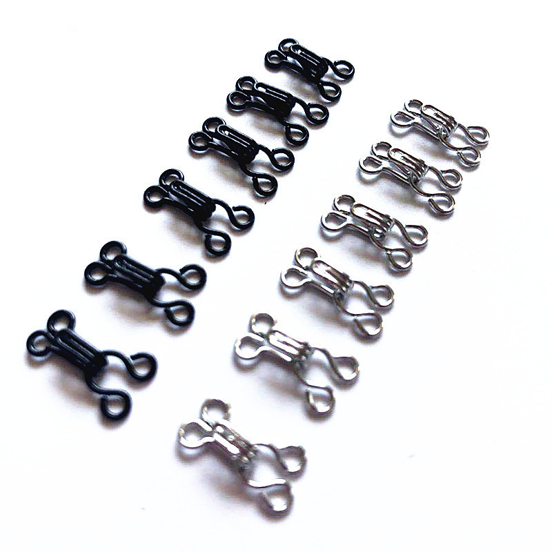 Spring Bra Corset Garment Hook and Eye Set High Quality Factory Direct Sale Various Sizes Metal Underwear Women Bra Buckle